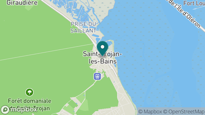 Carte - Saint Trojan Les Bains