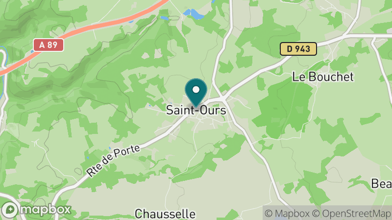 Carte - Saint-Ours