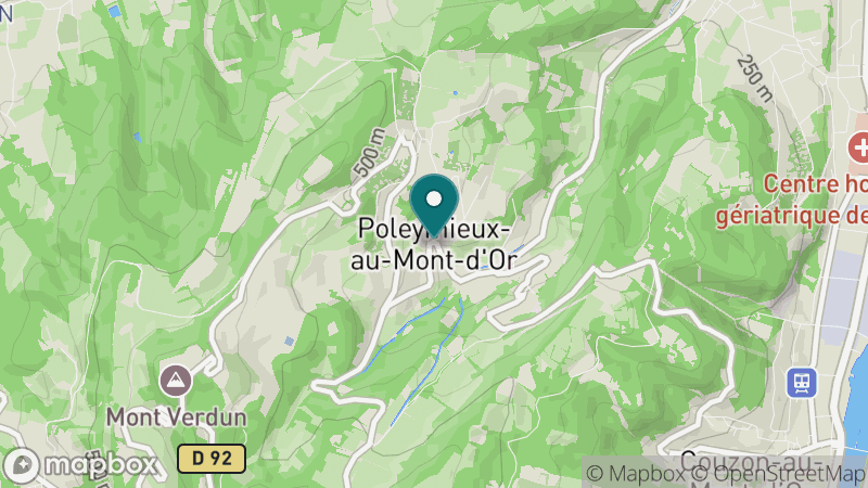 Carte - Poleymieux Au Mont D'or