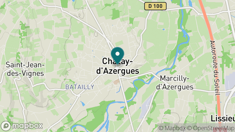 Carte - Chazay D'azergues
