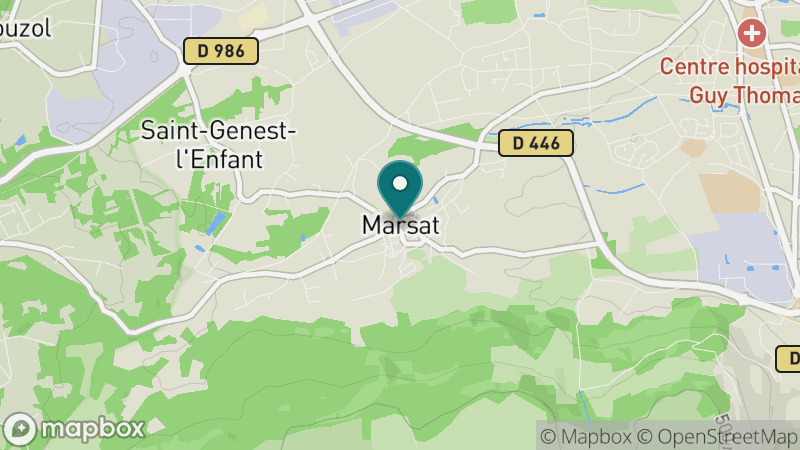 Carte - Marsat