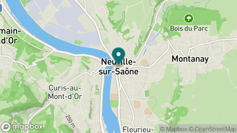 Carte - Neuville-sur-Saône