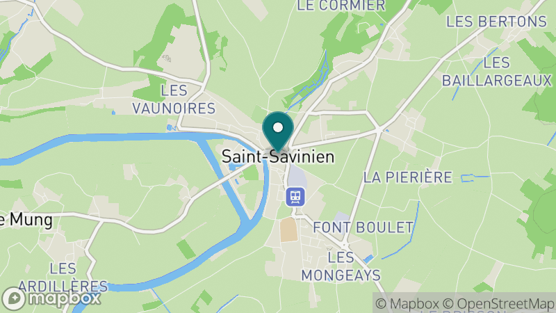 Carte - Saint Savinien