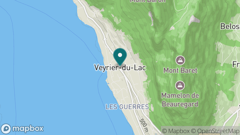 Carte - Veyrier-du-Lac