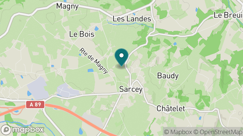 Carte - Sarcey