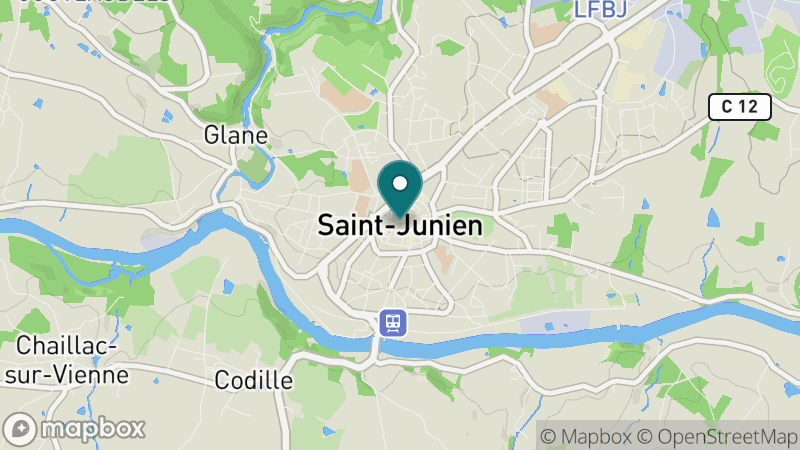 Carte - Saint Junien