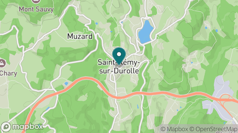 Carte - Saint Remy Sur Durolle