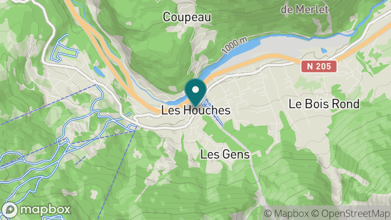 Carte - Les Houches