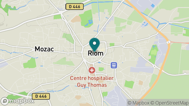 Carte - Riom