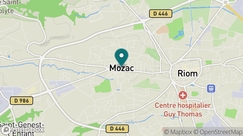 Carte - Mozac