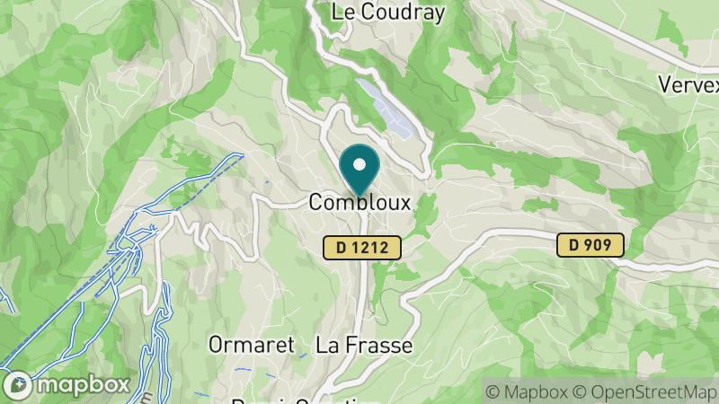 Carte - Combloux