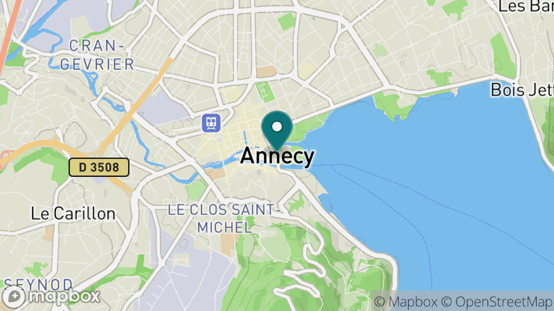 Carte - Annecy