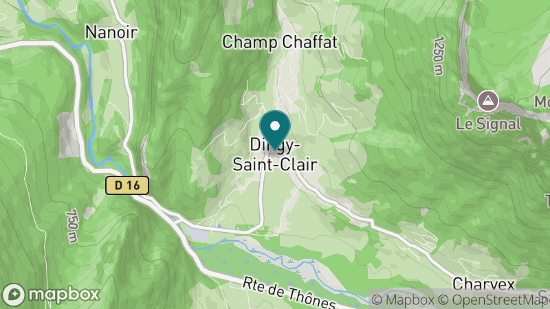 Carte - Dingy Saint Clair