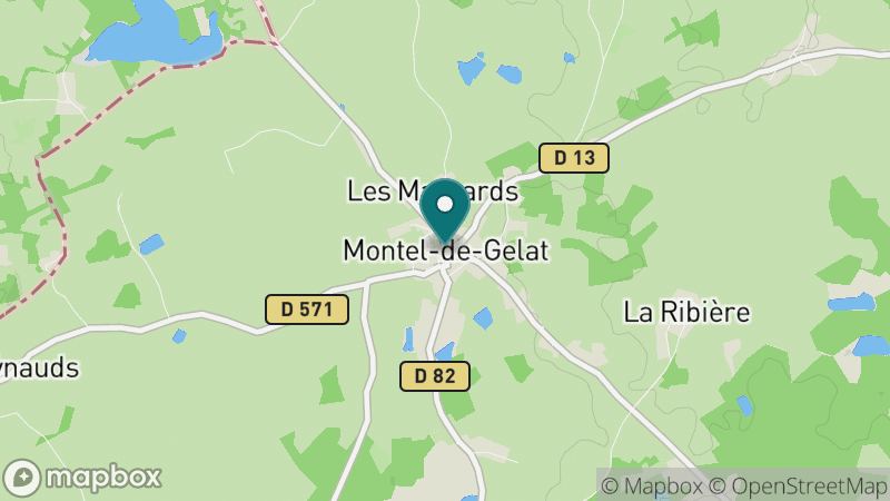 Carte - Montel De Gelat