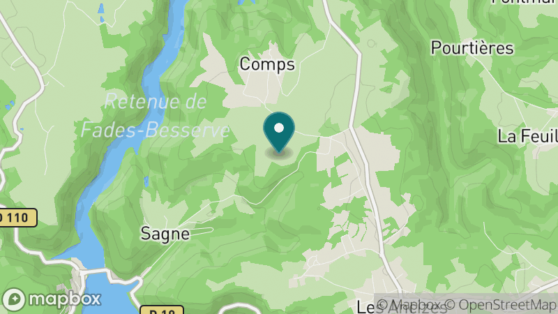 Carte - Les Ancizes Comps