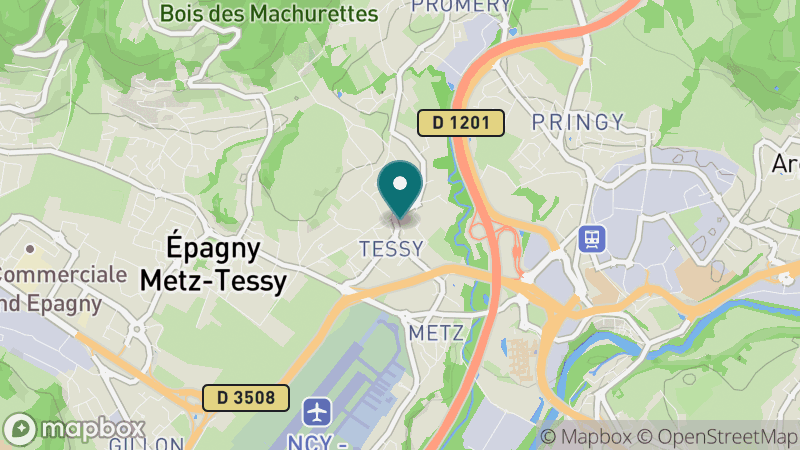Carte - Metz Tessy