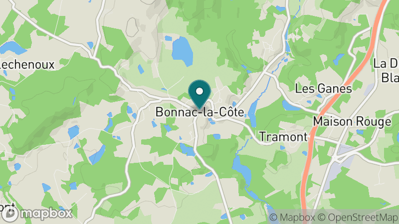 Carte - Bonnac La Cote