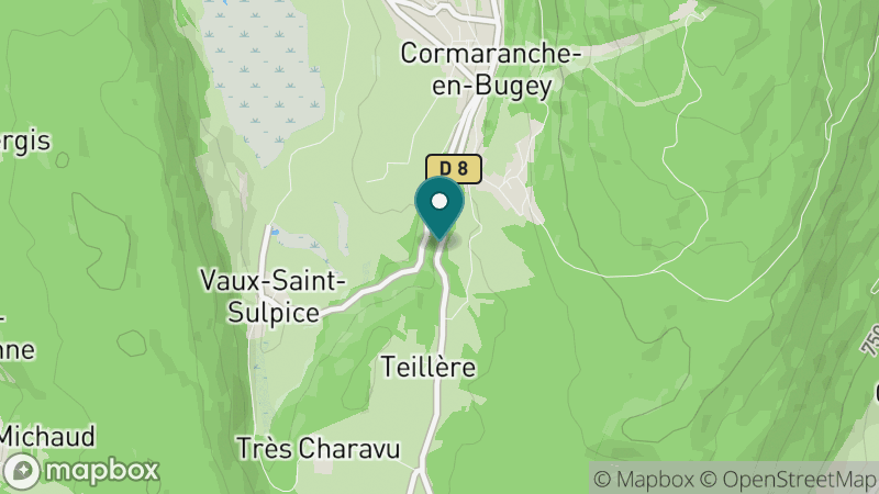 Carte - Cormaranche En Bugey