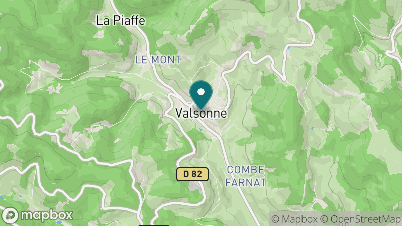 Carte - Valsonne