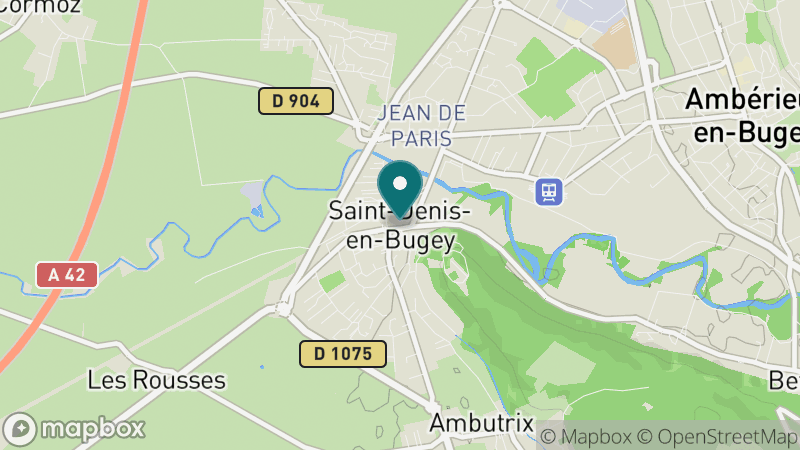 Carte - Saint Denis En Bugey