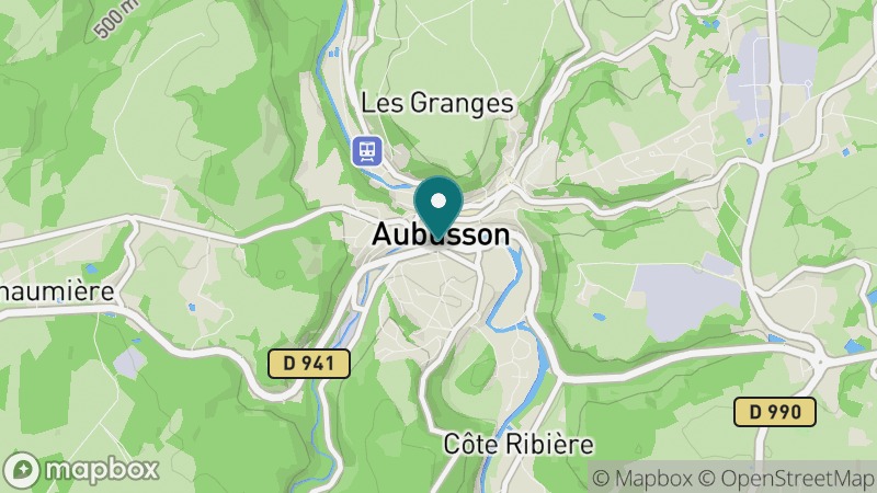 Carte - Aubusson