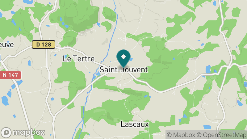 Carte - Saint Jouvent