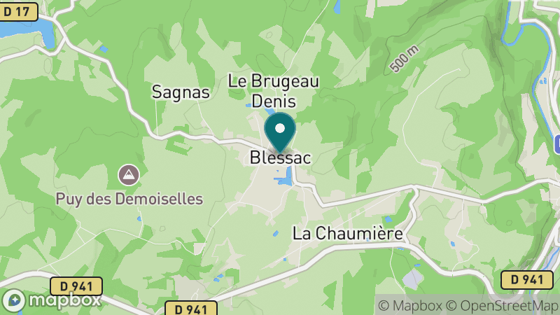 Carte - Blessac