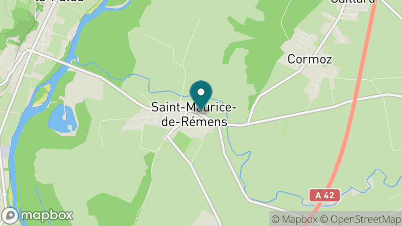 Carte - Saint Maurice De Remens