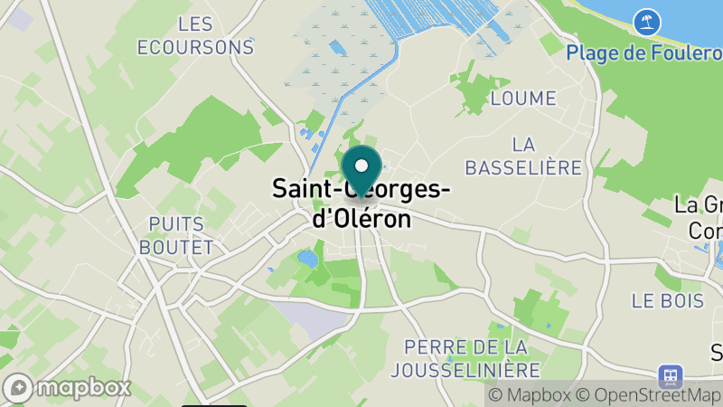 Carte - Saint-georges-d'oléron