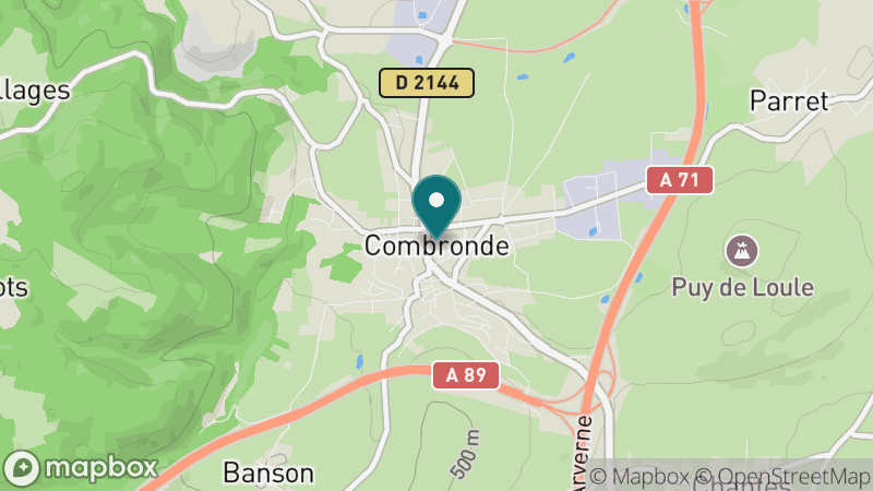 Carte - Combronde