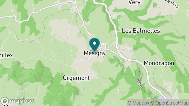 Carte - Mesigny