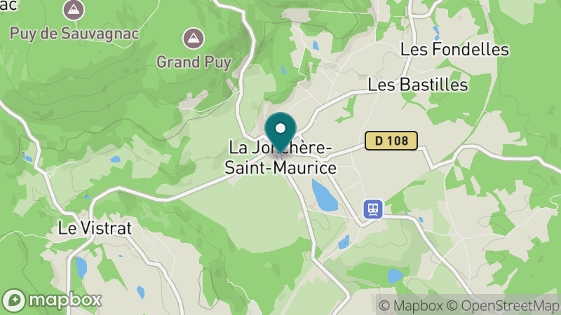 Carte - La Jonchere Saint Maurice