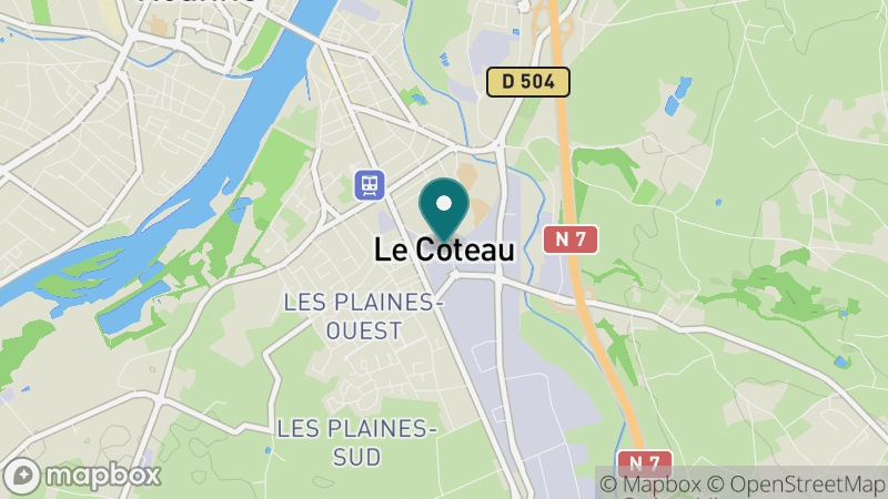 Carte - Le Coteau