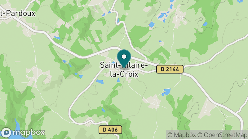 Carte - Saint-Hilaire-la-Croix