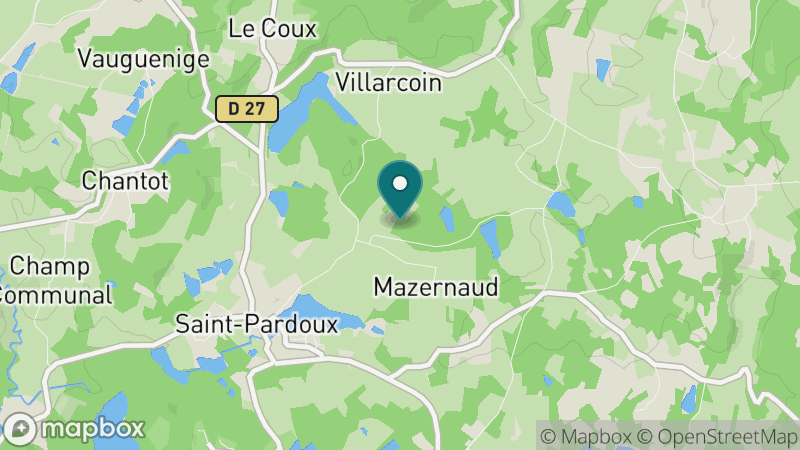 Carte - Saint-Pardoux