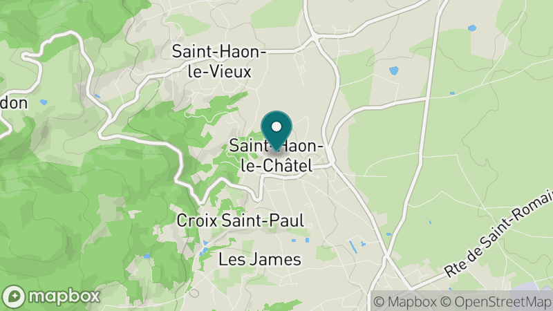 Carte - Saint-Haon-le-Châtel