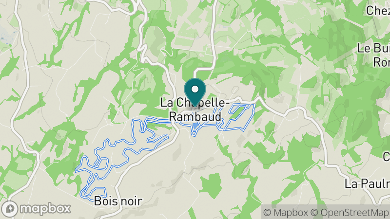 Carte - La Chapelle-Rambaud