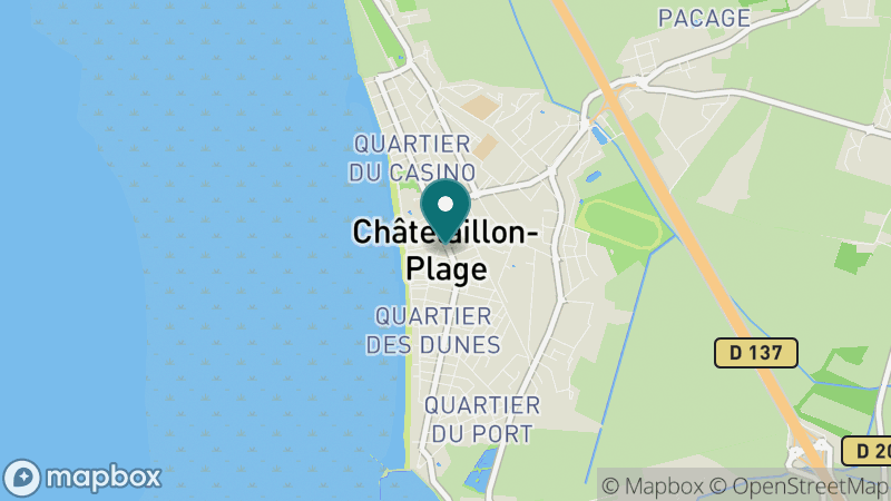 Carte - Chatelaillon Plage