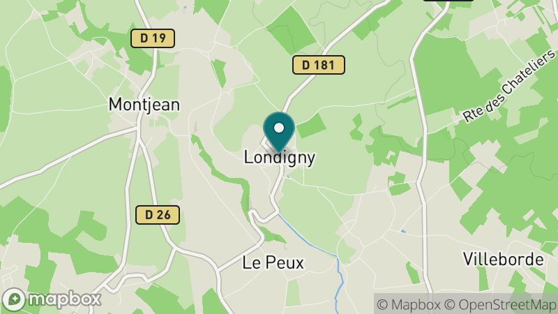 Carte - Londigny