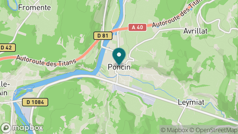 Carte - Poncin