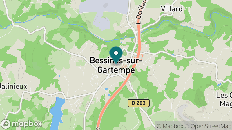 Carte - Bessines Sur Gartempe