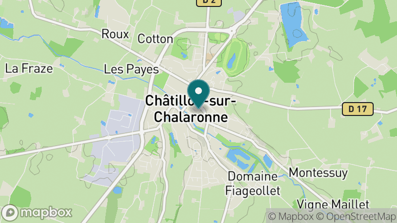 Carte - Châtillon-sur-Chalaronne