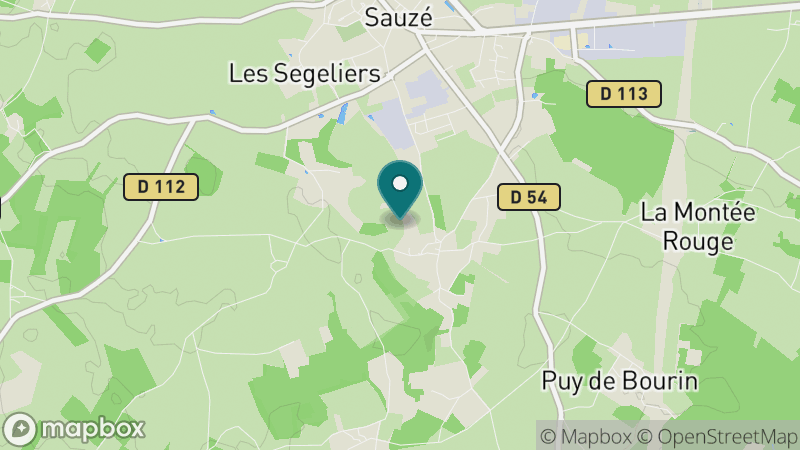 Carte - Sauze Vaussais