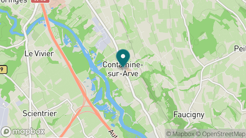 Carte - Contamine Sur Arve