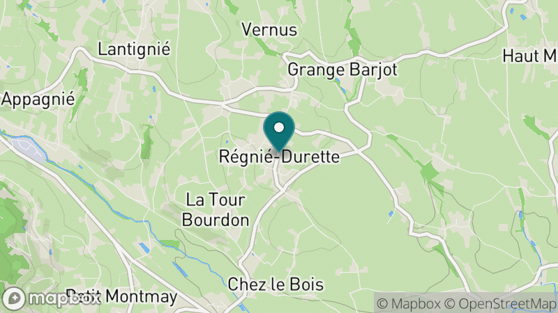 Carte - Regnie Durette