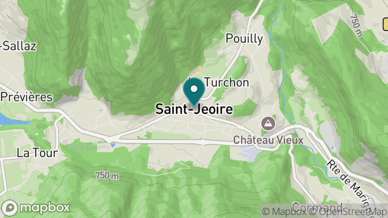 Carte - Saint Jeoire