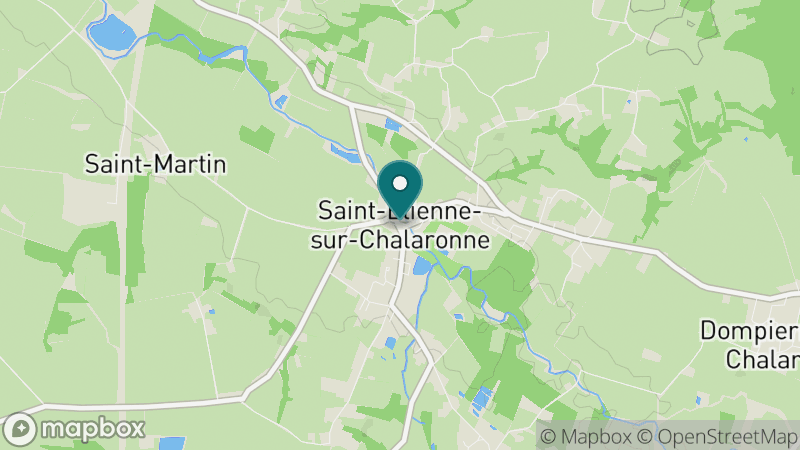 Carte - Saint Etienne Sur Chalaronne