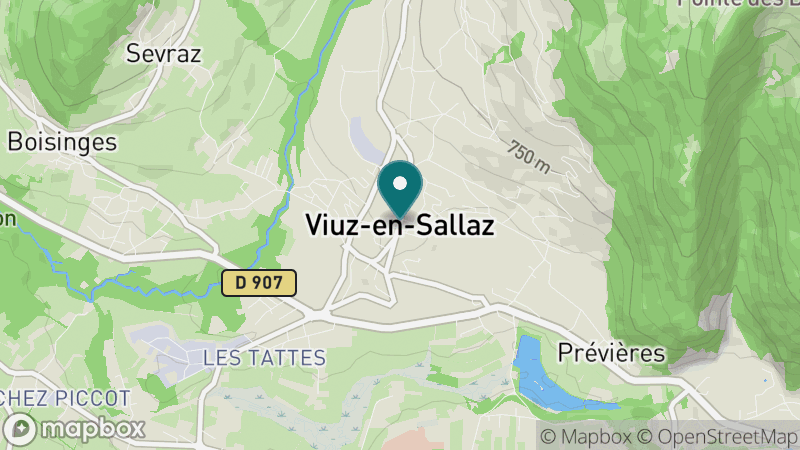 Carte - Viuz En Sallaz