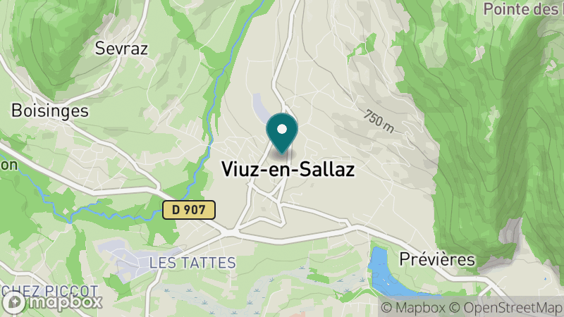 Carte - Viuz-en-Sallaz