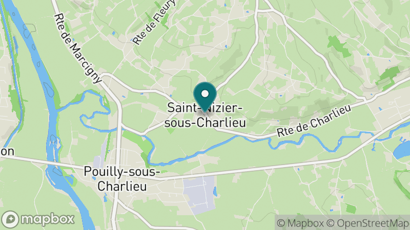 Carte - Saint Nizier Sous Charlieu